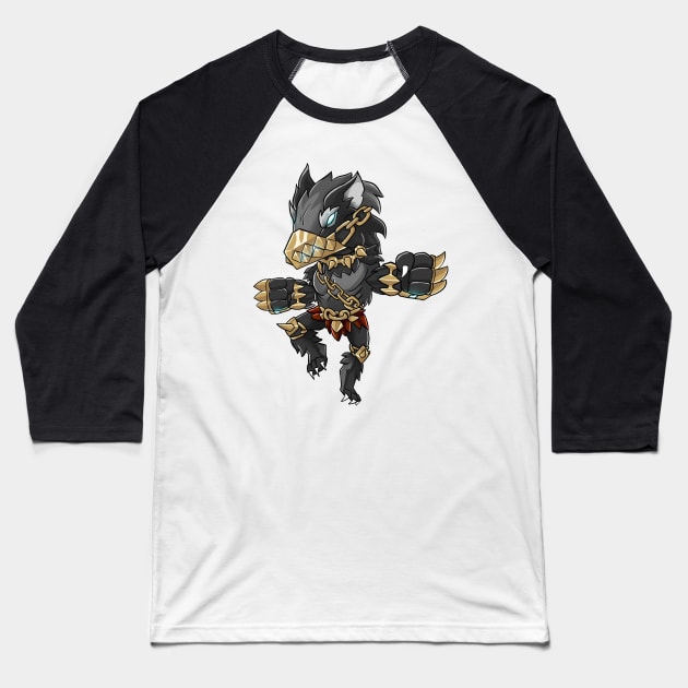 Mordex Brawlhalla Baseball T-Shirt by oim_nw